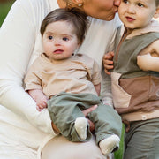 Drop Shoulder Infant Boy Tee Set